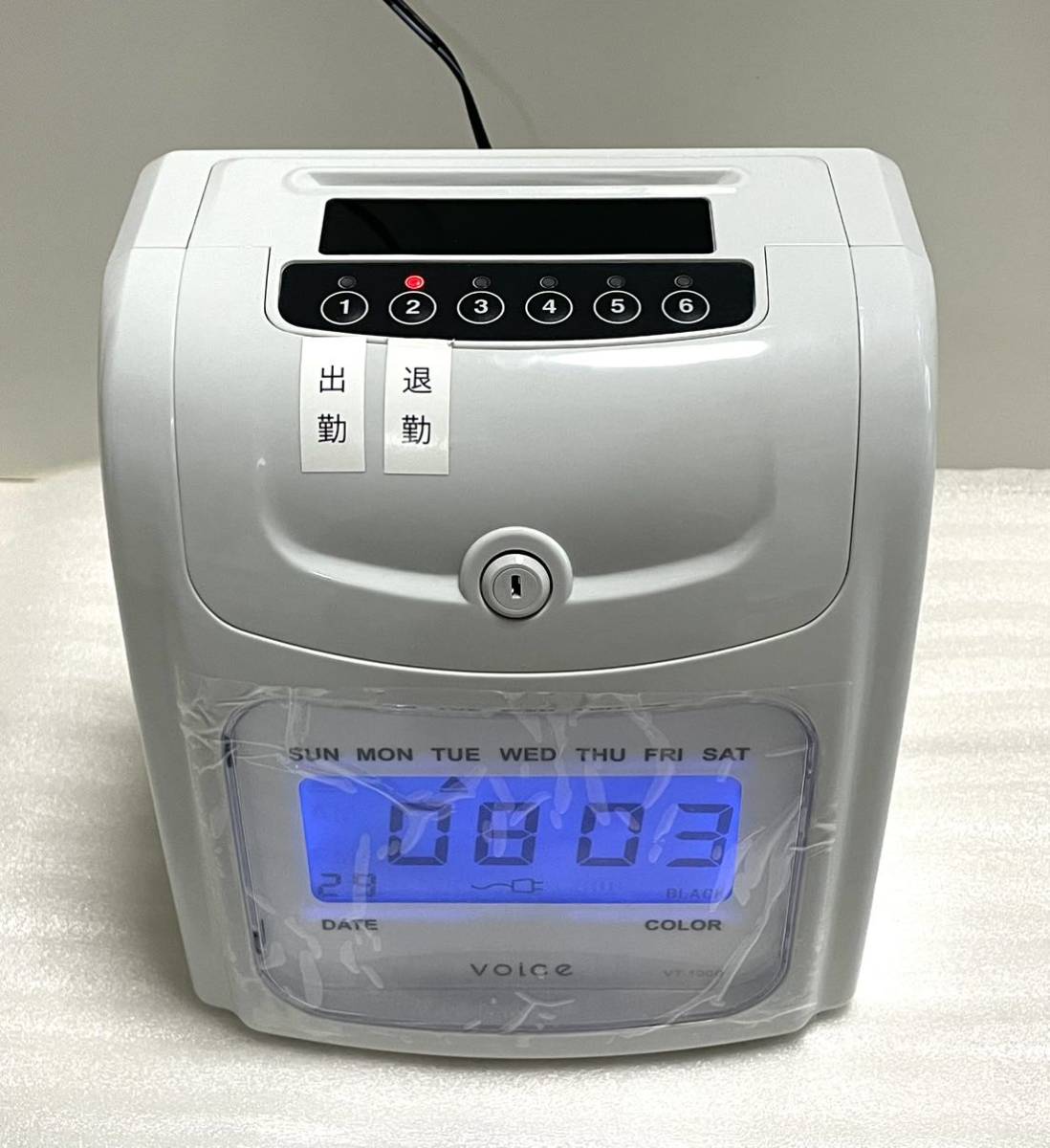 美品 送料無料 VOICE ヴォイス タイムレコーダー VT-1000 本体 美品 送料無料 VOICE ヴォイス タイムレコーダー VT-1000 本体
