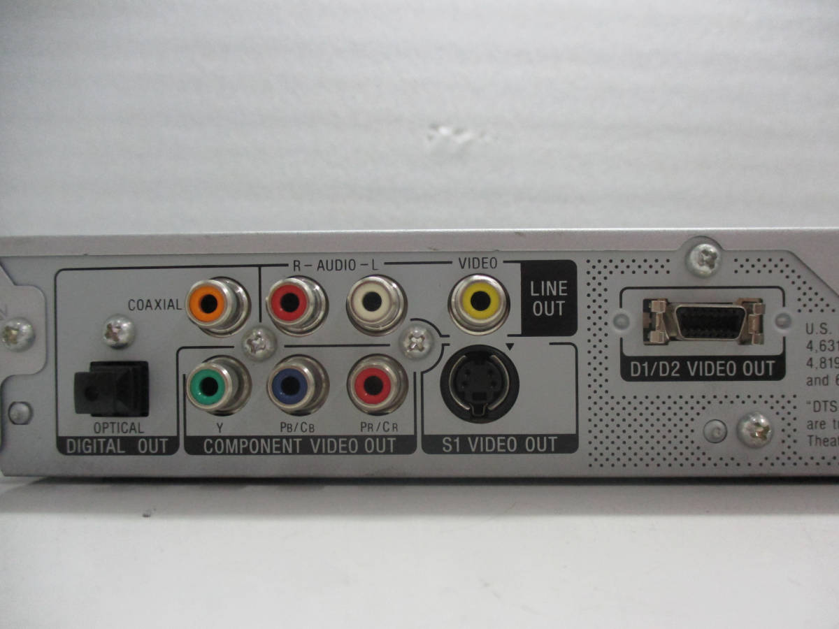 SONY DVP-M20P CD/DVDプレイヤー 動作確認済 リモコン無 管理番号E-1487_画像9
