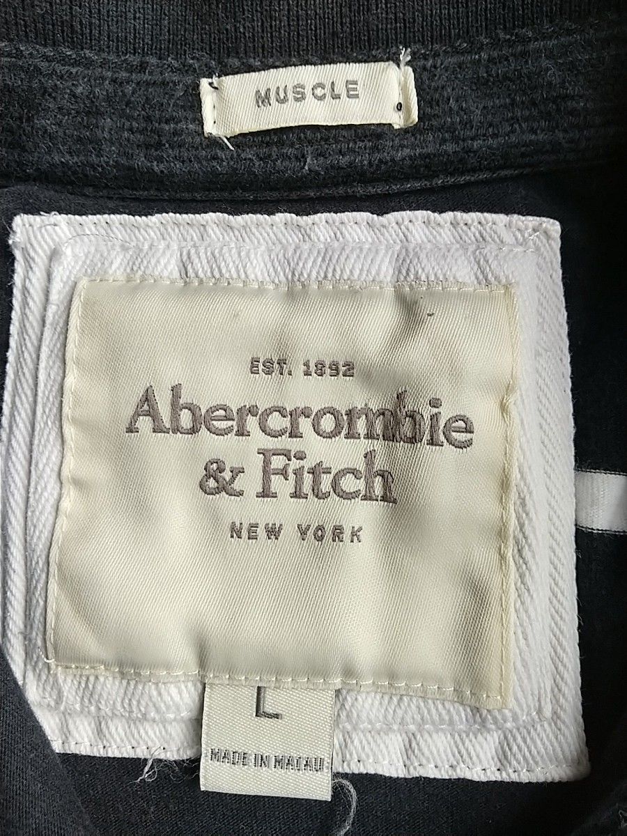 【値下げしました】Abercrombie&Fitch　 アバクロンビー&フィッチ　半袖ポロシャツ　