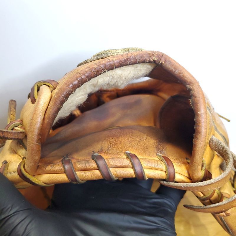 訳あり】 Wilson 日本製 スタッフ ウイルソン STAFF 硬式グローブ 内野