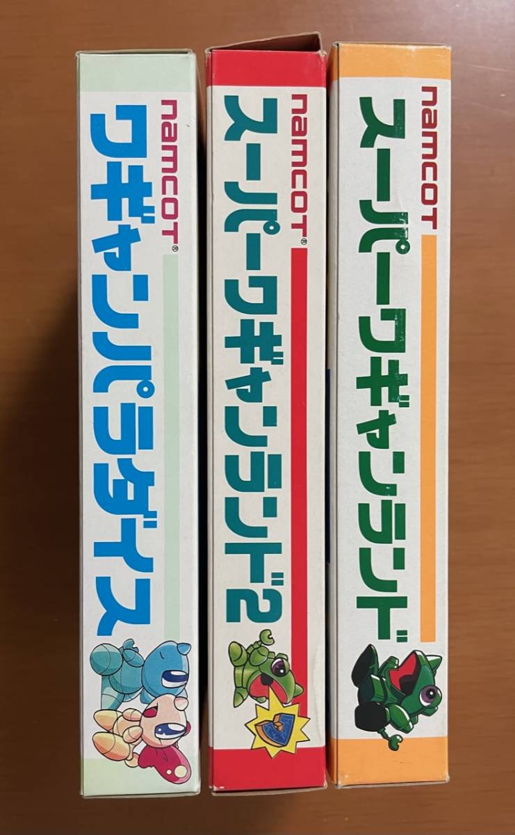 SFC スーパーワギャンランド 1・2・ワギャンパラダイス 箱説付き SFC スーパーワギャンランド 1・2・ワギャンパラダイス 箱説付き