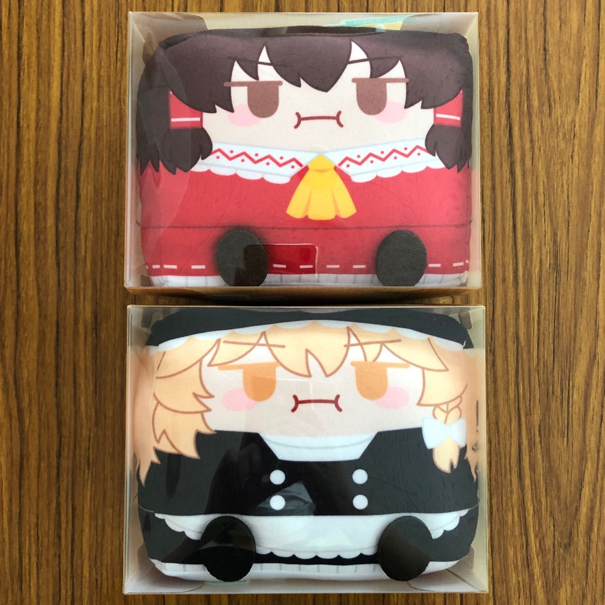 新品未開封】東方project はこぬい 博麗 霊夢 霧雨 魔理沙 2種 新品未開封】東方project はこぬい 博麗 霊夢 霧雨 魔理沙 2種