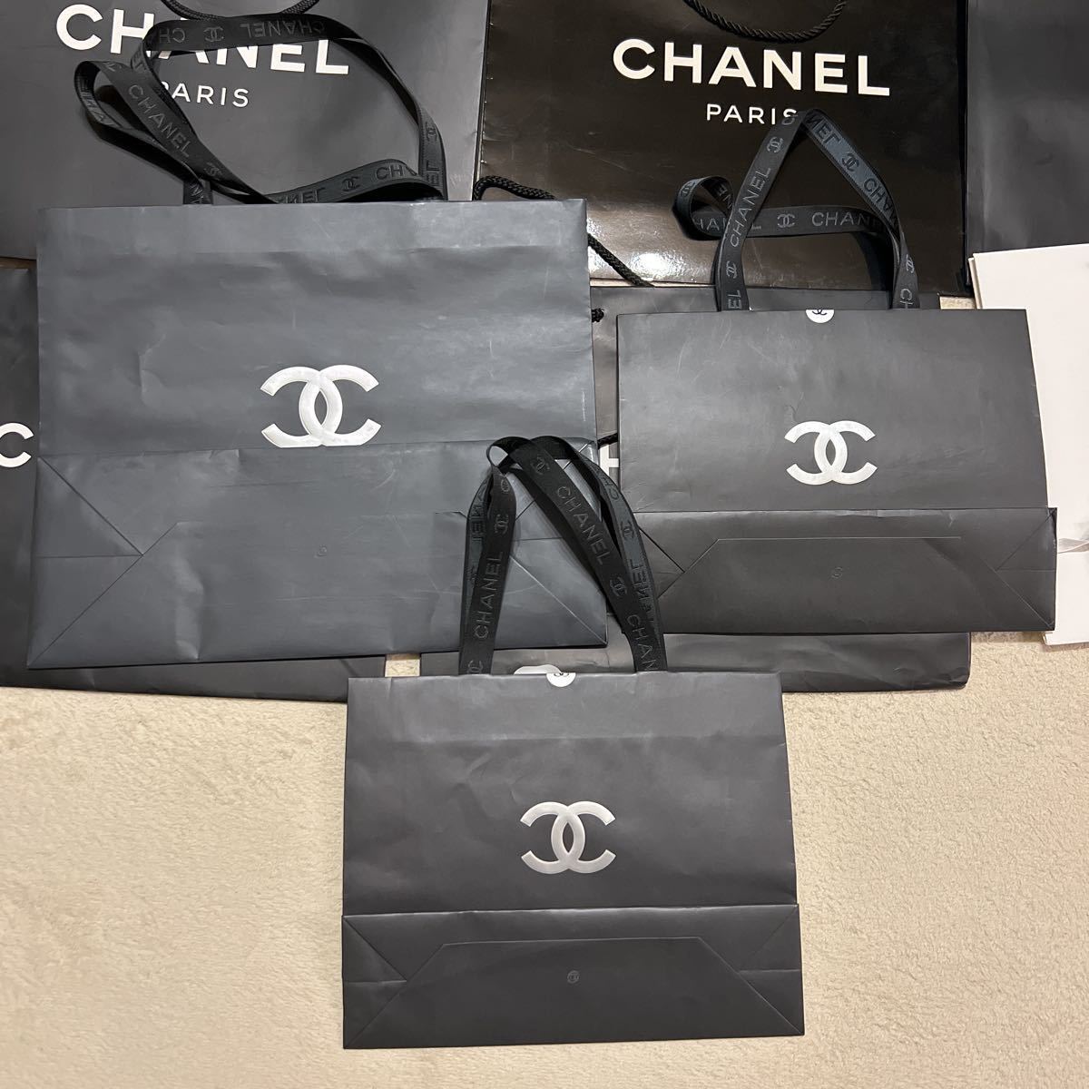 シャネル 紙袋 14枚 銀座限定 ビンテージ CHANEL ショッパー ショップ