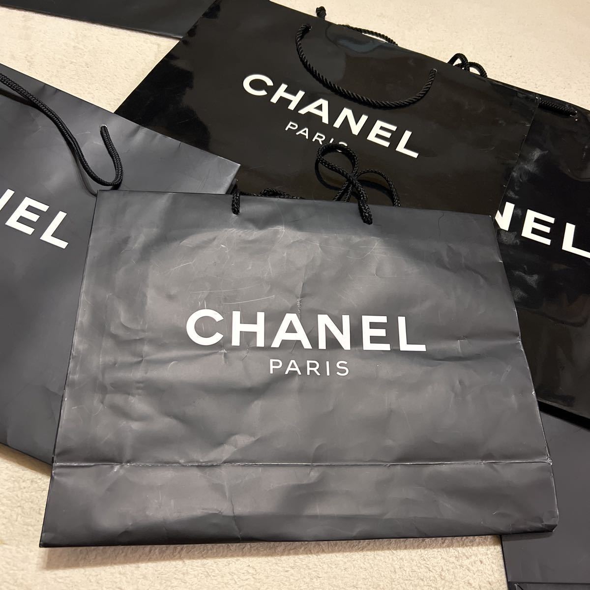 シャネル 紙袋 14枚 銀座限定 ビンテージ CHANEL ショッパー ショップ