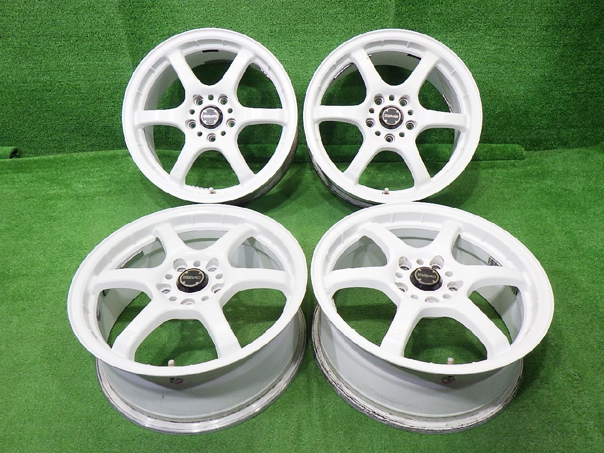 中古 17インチ 17×7J 5穴 レイズ グラムライツ 57マキシマム 社外