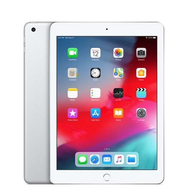 美品iPad6 32GB シルバーA1954 Wi-Fi+Cellular 9.7インチ第6世代2018年