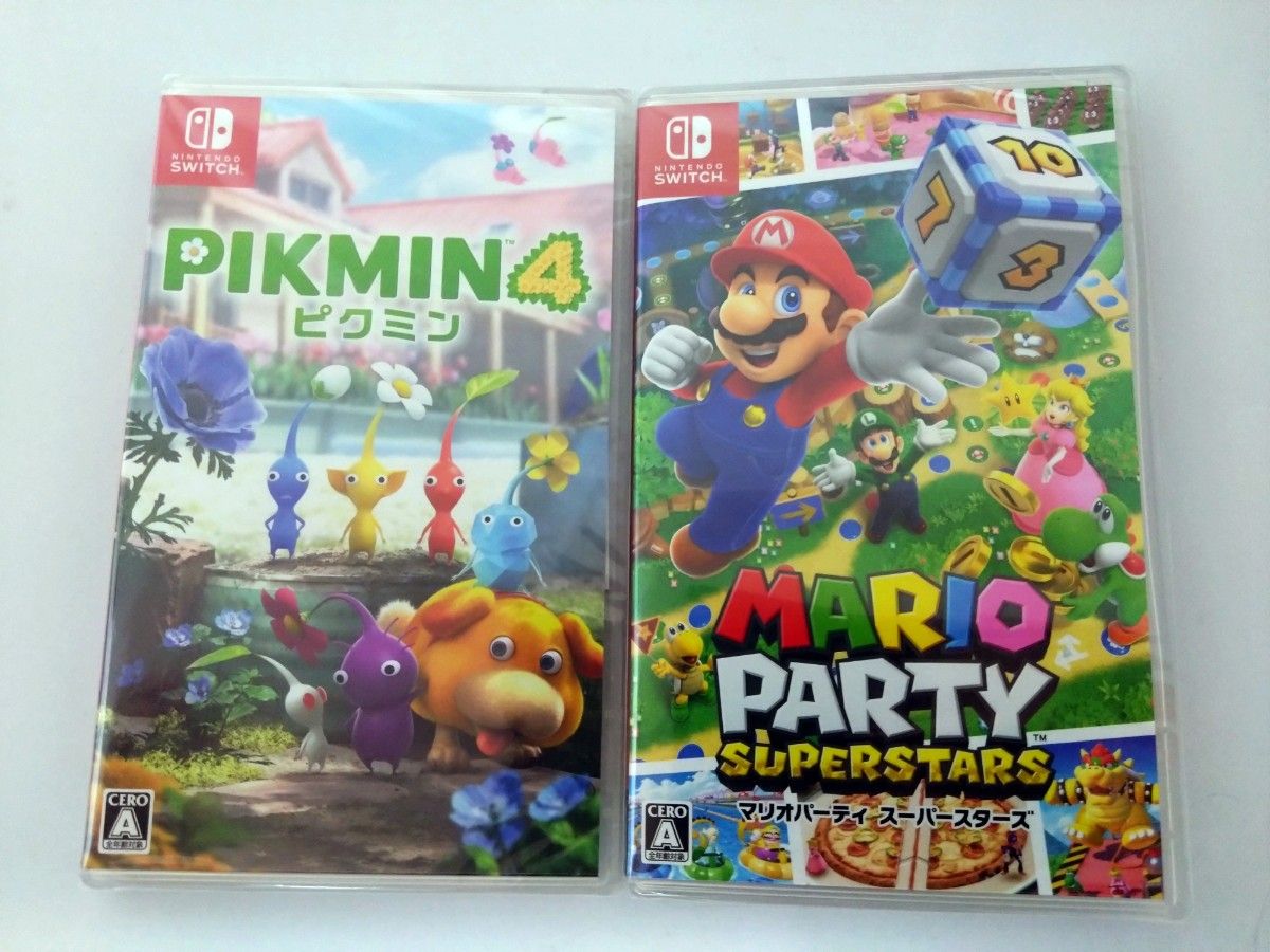 Nintendo Switch『ピクミン４』＆『マリオパーティ スーパースターズ』