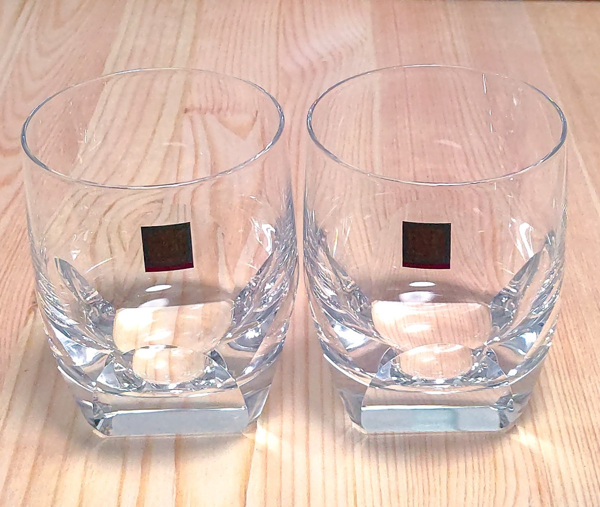 HOYA CRYSTAL ホヤ クリスタル 4面カット ガラス ロックグラス 2 HOYA CRYSTAL ホヤ クリスタル 4面カット ガラス ロックグラス 2