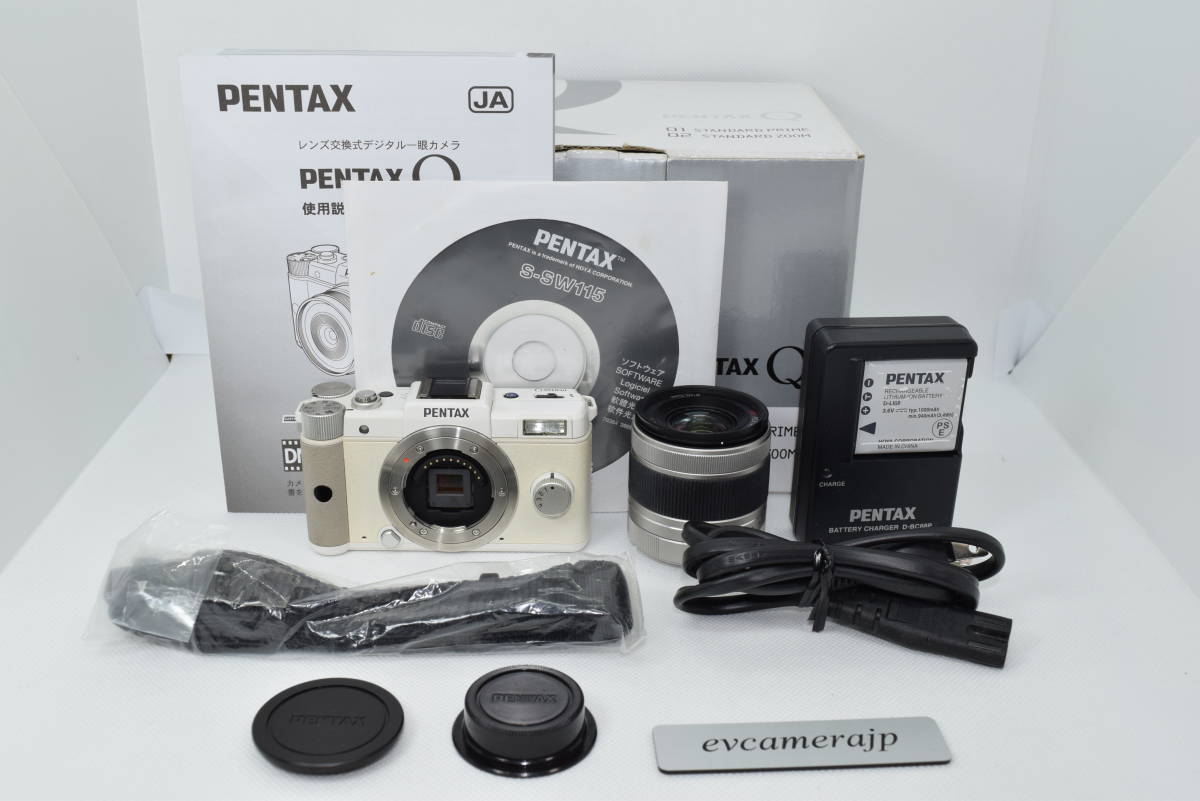 最適な価格 w/ Camera Digital 12.4MP Q Pentax 02 #687A [美品