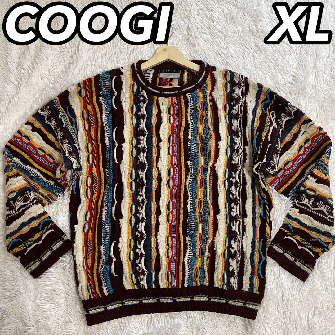 COOGI 3Dニットセーター XL