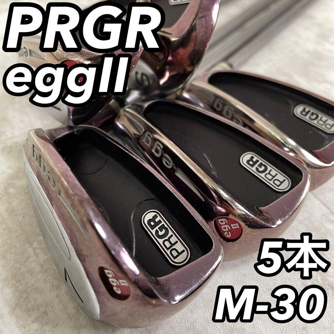 PRGR プロギア egg エッグ2 レディースゴルフアイアン5本セット 右利き