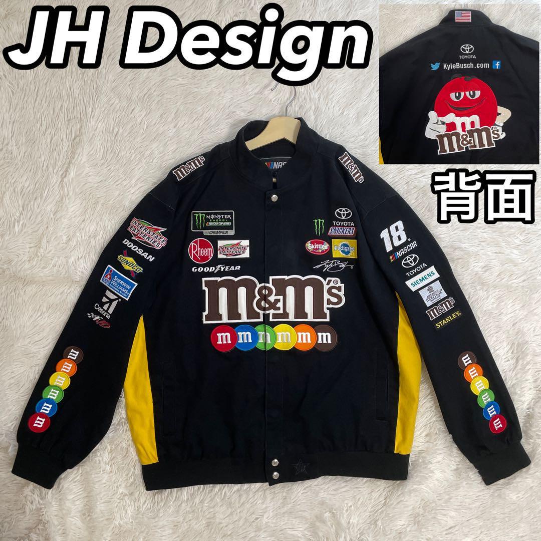 JH Design ジェイエイチデザイン NASCAR ナスカー m&m's ブルゾン