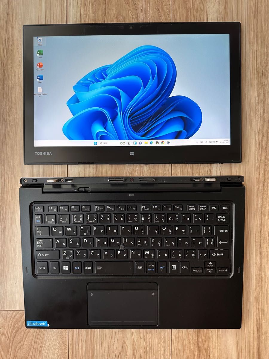 Office2021付属!TOSHIBA タブレットPCタッチパネル PR82BEGDC67AD11 SSD128 12.5インチ
