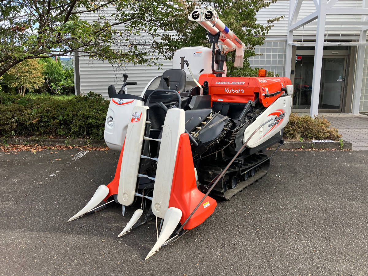 京都】クボタ グレンタンク式2条刈りコンバイン ER215GW 142時間 楽刈