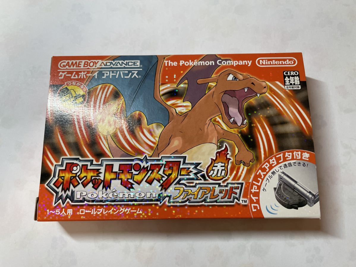 【逸品】 GBA ゲームボーイアドバンス ポケットモンスター ファイアレッド ロールプレイング 【逸品】 GBA ゲームボーイアドバンス ポケットモンスター ファイアレッド ロールプレイング