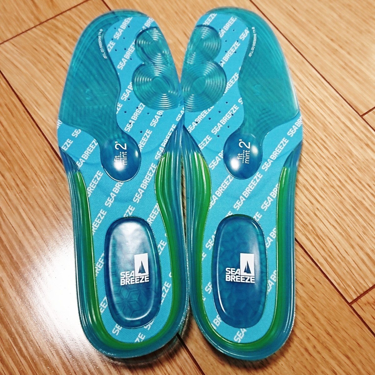 новый товар не использовался * sheave Lee z* стелька M 25.0-26.5cm SEA BREEZE голубой BLUE -2*C. удобный охлаждающий walk SB-001B средний кровать обувь Kiyoshi . чувство гель 
