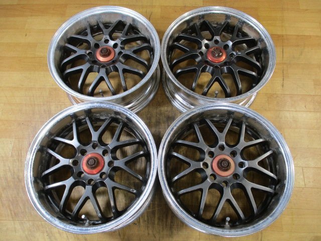 深リム RACING SPARCO レーシングスパルコ ホイール 4本 4H-100 深リム RACING SPARCO レーシングスパルコ ホイール 4本 4H-100