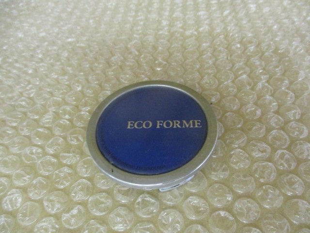 BS ブリヂストン ECO FORME エコ フォルム アルミホイール用 青 ブルー 中古センターキャップ 4個/4枚_画像4