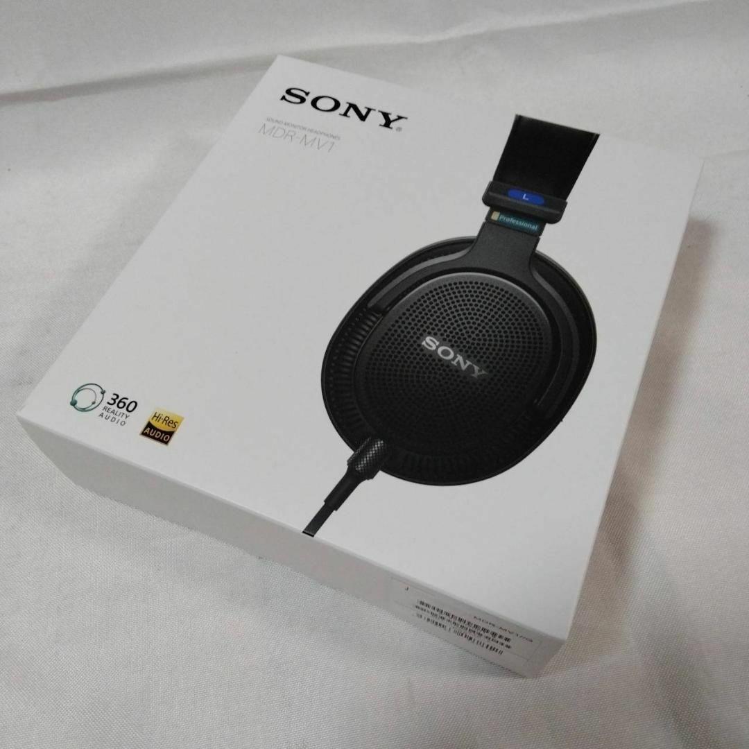 SONY モニターヘッドフォン ブラック MDR-MV1【新品・未開封】