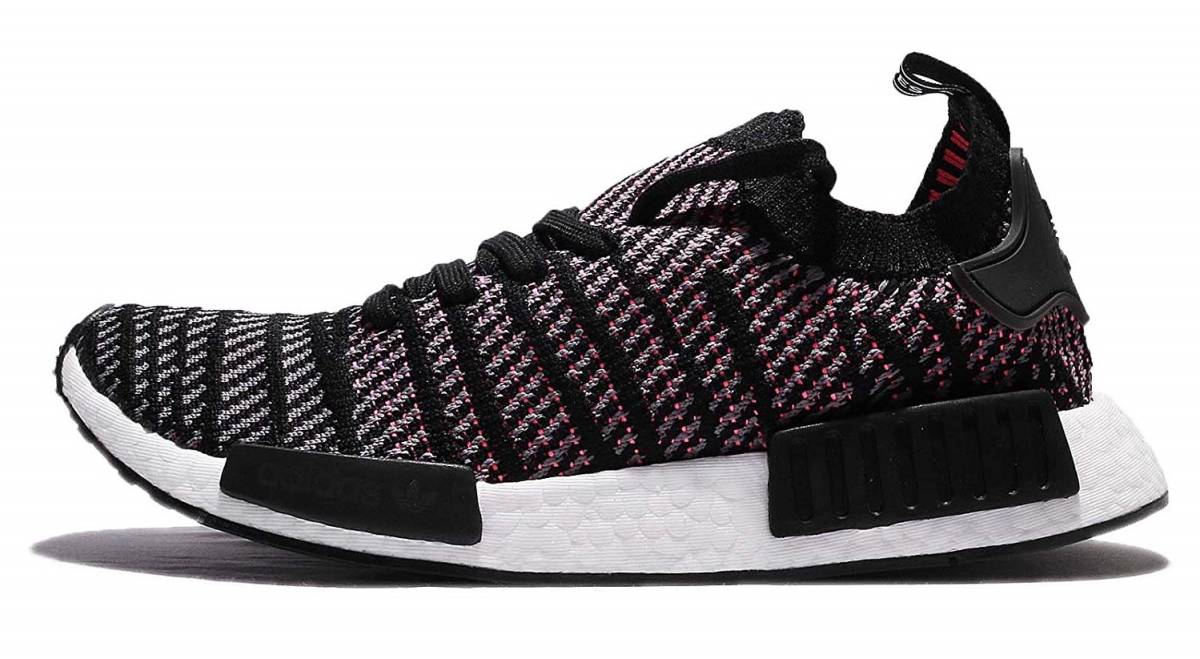  Adidas Originals en M ti-R1 STLT prime knitted 28cm regular price 27000 jpy black / gray / pink Originals NMD R1 STLT PK