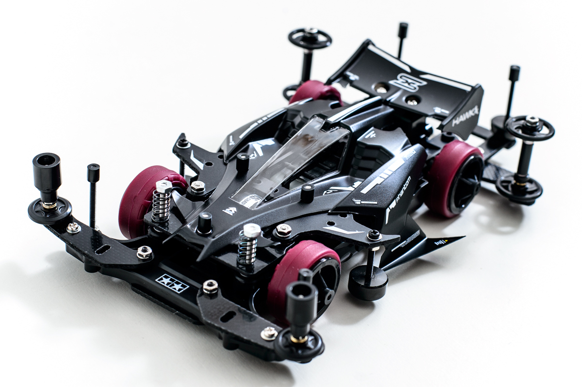 ミニ四駆カスタム完成品★アバンテMk.II MTBK 塗装済・未走行