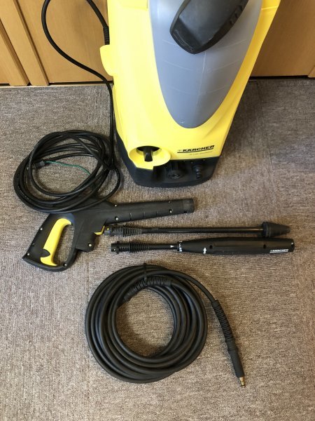 動作品 KARCHER ケルヒャー K4.00 エコサイレント 日焼け無し 高圧洗浄