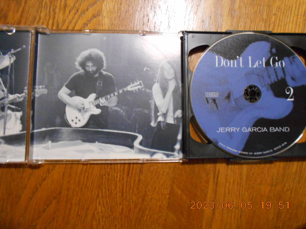 ２枚組ほぼ未使用【 JERRY GARCIA BAND / DON'T LET GO 】ジェリー・ガルシア・バンド Grateful Dead グレイトフル・デッド Donna Godchaux_画像4