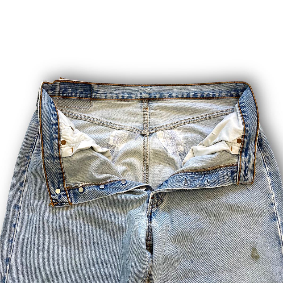 Levi's】90s リーバイス501 USA製 デニムパンツ アイスブルー Levi's】90s リーバイス501 USA製 デニムパンツ アイスブルー