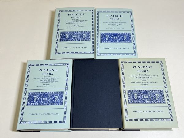 日本限定モデル】 345/【洋書】PLATONIS OPERA 1～5/5冊セット/Oxford