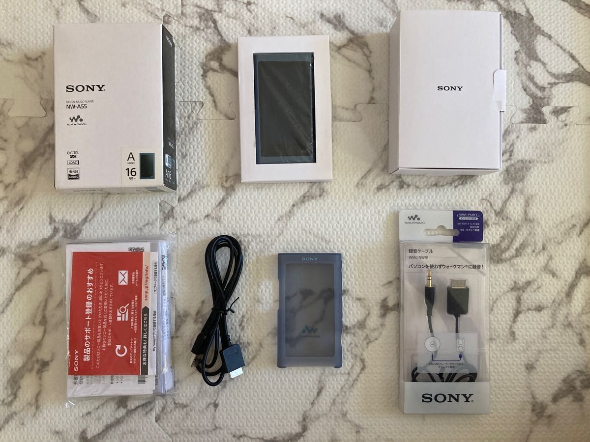 ウォークマン SONY WALKMAN NW-A55 L （ムーンリットブルー） 16GB WMC