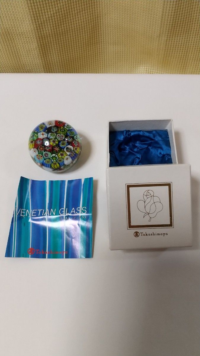MURANO ムラノ ベネチアングラス ペーパーウェイト ヴェネツィアン
