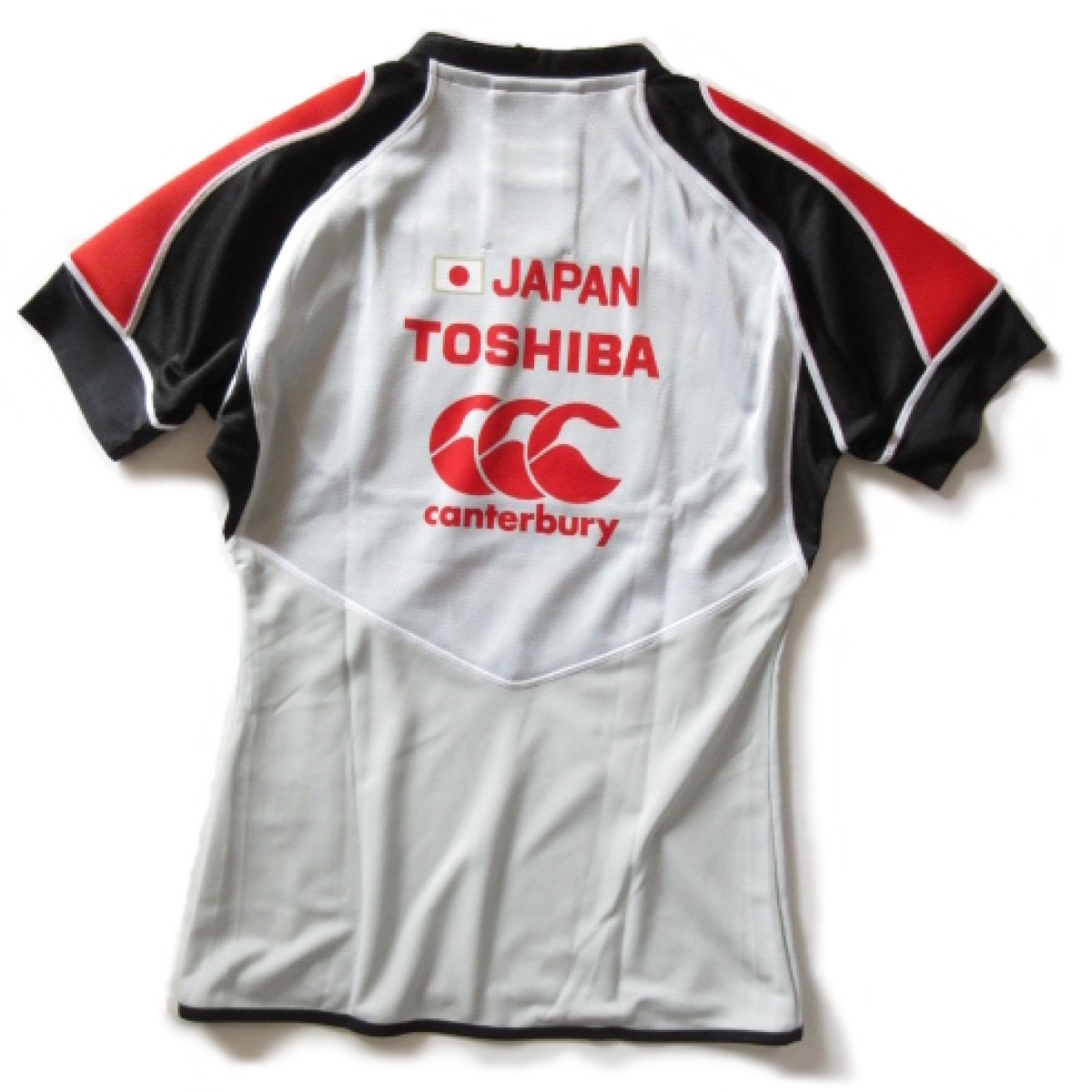 メンズ 5L 未使用 カンタベリー ラグビー日本代表 選手支給品 プラクティス ジャージ CANTERBURY JAPAN PRACTICE JERSEY（TOSHIBA）_画像9