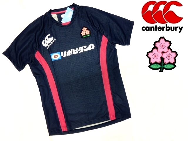 レディース 3L●未使用 CANTERBURY カンタベリー 女子ラグビー 日本代表 支給品 プラクティス Tシャツ JAPAN PRACTICE T-SHIRT 日本製_ラスト