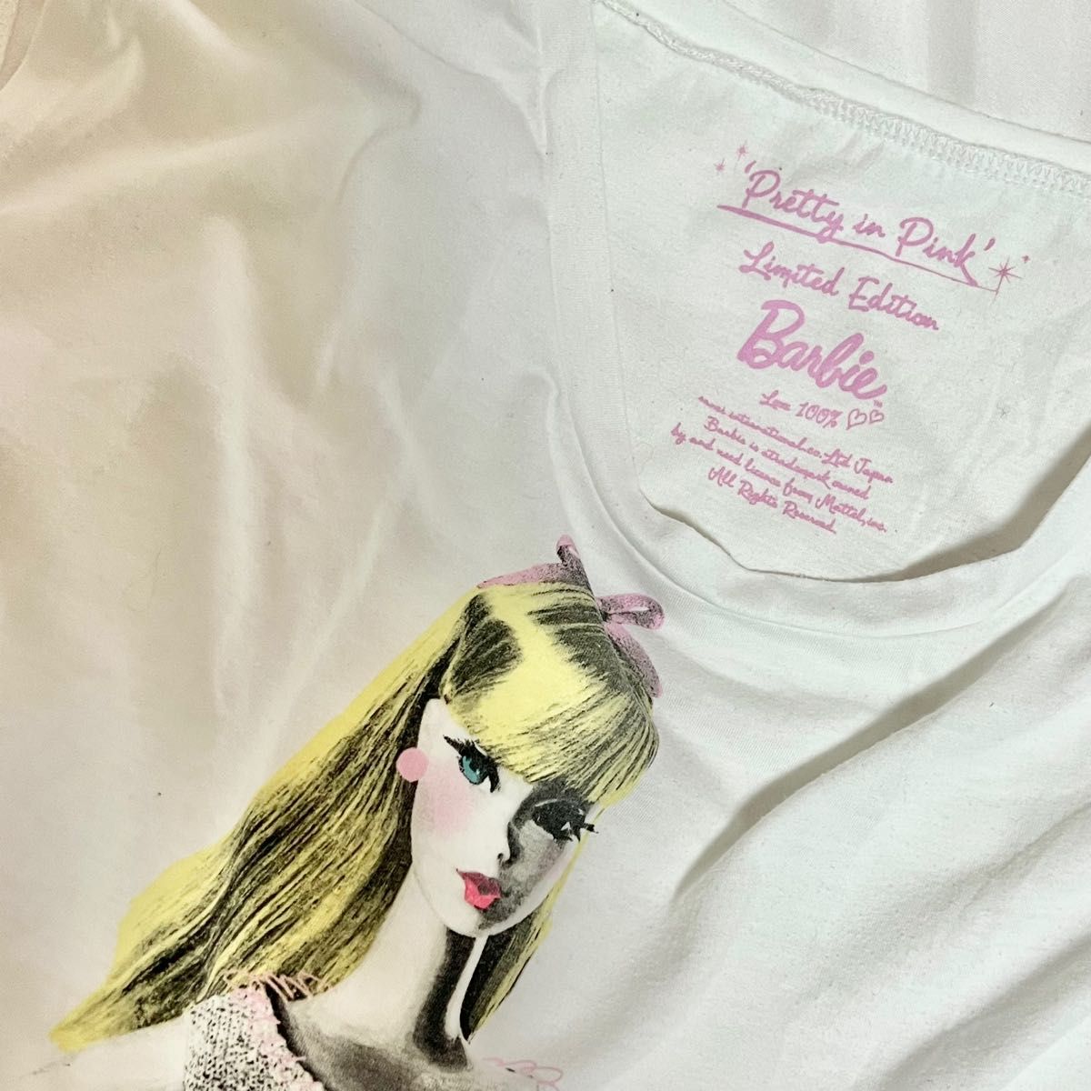 Barbie バービー プリント Tシャツ