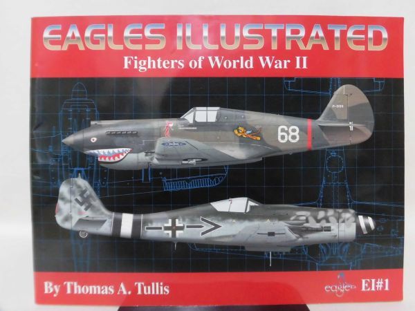洋書 第二次大戦戦闘機イラスト集 EAGLES ILLUSTRATED Fighters of World War Ⅱ eagle editions 2000年発行[1]Z0151_画像1