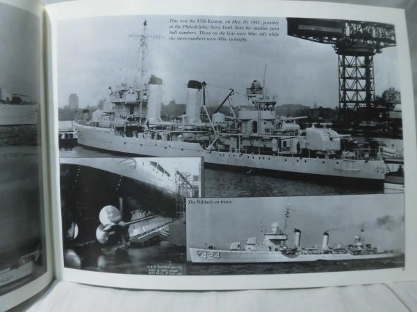 洋書 WARSHIP PICTORIAL12 アメリカ海軍 ベンソン級・クリーブス級駆逐艦 写真資料本 BENSON／GLEAVES CLASS DESTROYERS[1]Z0143_画像3