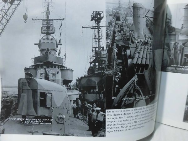 洋書 WARSHIP PICTORIAL12 アメリカ海軍 ベンソン級・クリーブス級駆逐艦 写真資料本 BENSON／GLEAVES CLASS DESTROYERS[1]Z0143_画像8