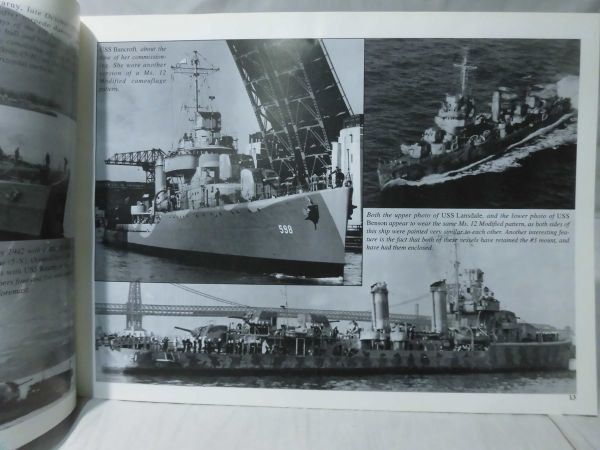 洋書 WARSHIP PICTORIAL12 アメリカ海軍 ベンソン級・クリーブス級駆逐艦 写真資料本 BENSON／GLEAVES CLASS DESTROYERS[1]Z0143の画像4