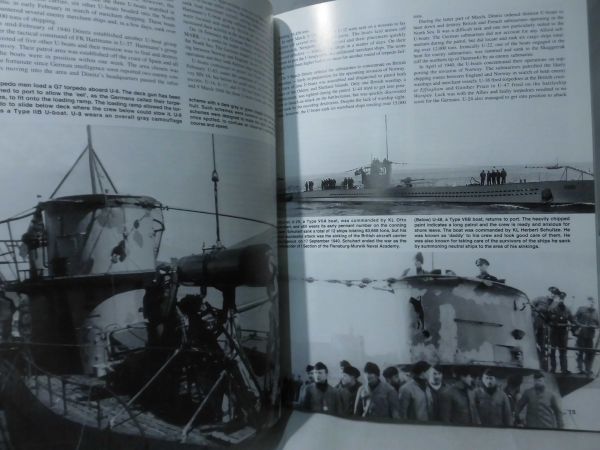 洋書 Uボート戦争 写真資料本 U-BOAT WAR squadron/signal publications 1998年発行[1]B0829_画像3