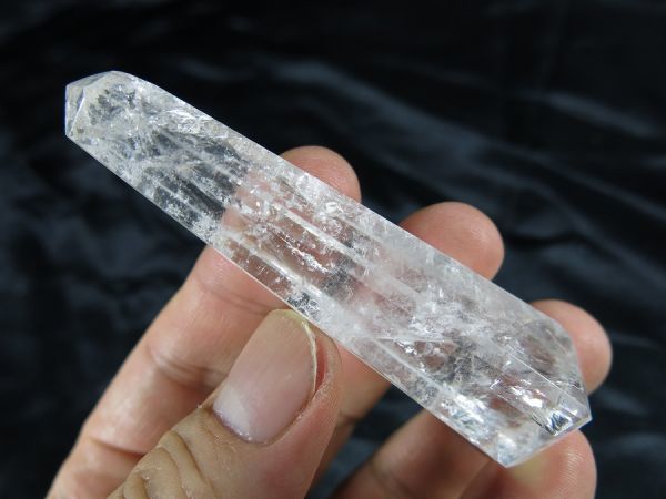 ｃ 水晶36 オベリスク形 鉱物 酸化ケイ素 / 水晶 晶洞 貴石 宝石 石英 ペグマタイト 天然結晶 パワーストーン 原石 4月 誕生石 美結晶の画像7