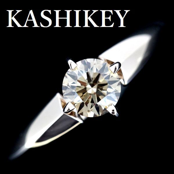 kasi Kei санки tia Brown бриллиант 0.55ct кольцо K18