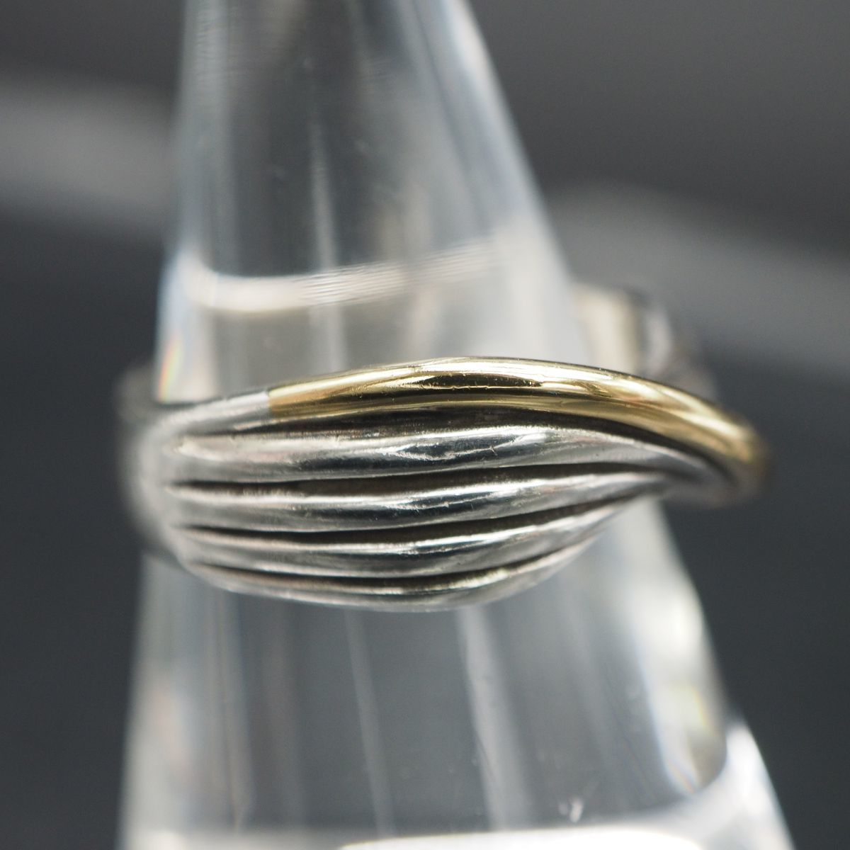 D125 ヴィンテージ 88 FM 18K SILVER刻印 リング デザイン D125 ヴィンテージ 88 FM 18K SILVER刻印 リング デザイン