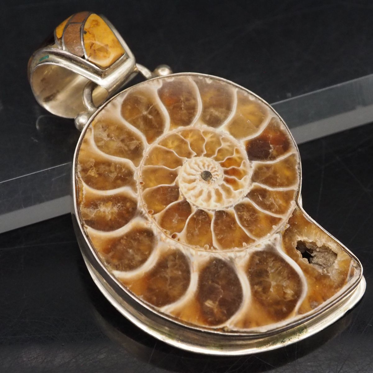 オリジナル シルバー デザイン トップ ペンダント STERLING刻印 HA