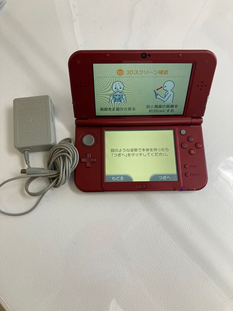 Newニンテンドー3DS LL メタリック レッド 美品 機能動作正常｜Yahoo