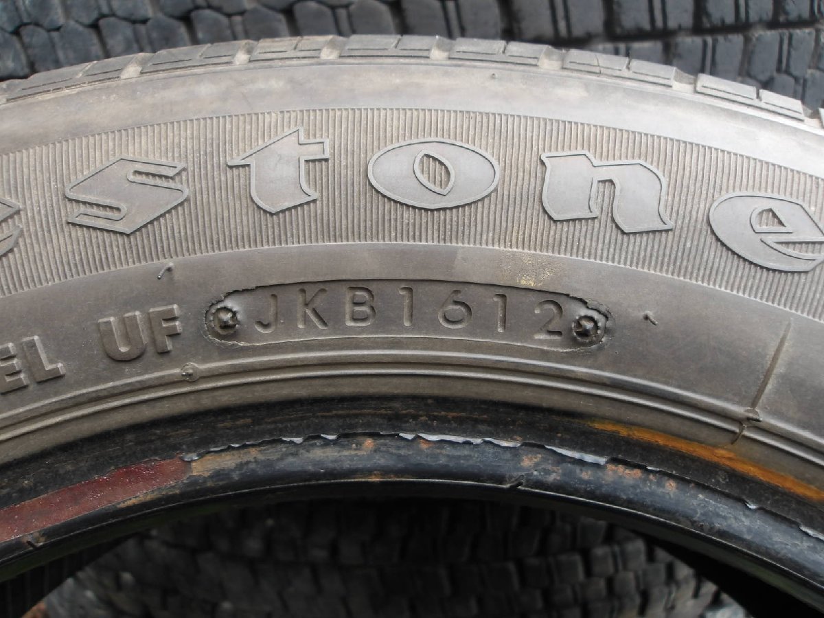 K530 送料無料 155/65R13 夏2本セット サマータイヤ 155/65-13 155-65-13 Firestone FR10 ライフ AZワゴン プレオ アルト_画像7