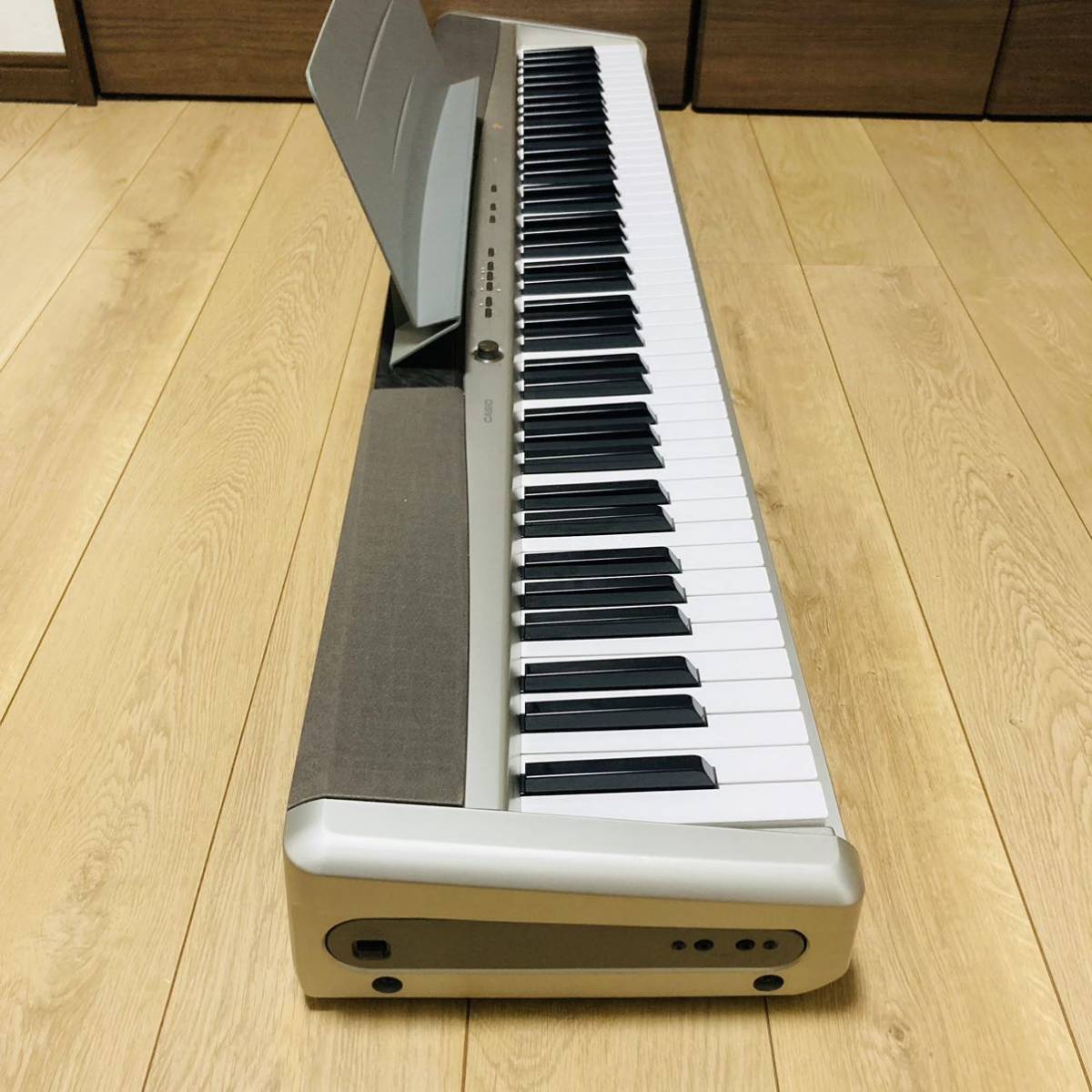 譜面台 アダプター付】CASIO 電子ピアノ Privia PX-120カシオ 譜面台 アダプター付】CASIO 電子ピアノ Privia PX-120カシオ