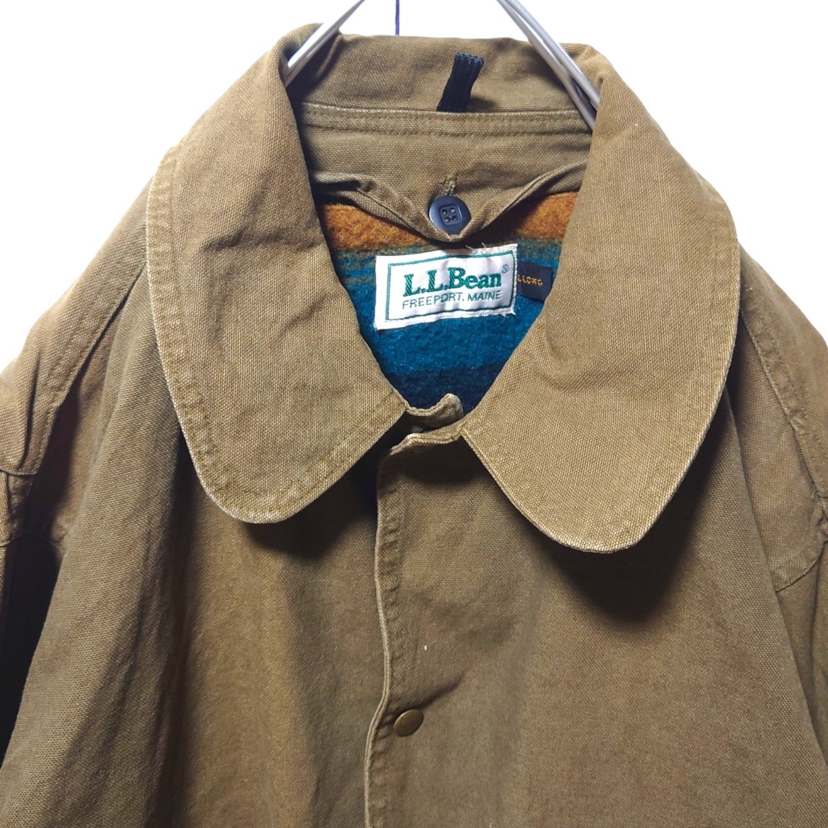 【L.L.Bean】70〜80's USA製 ハンティングジャケット S-080_画像5