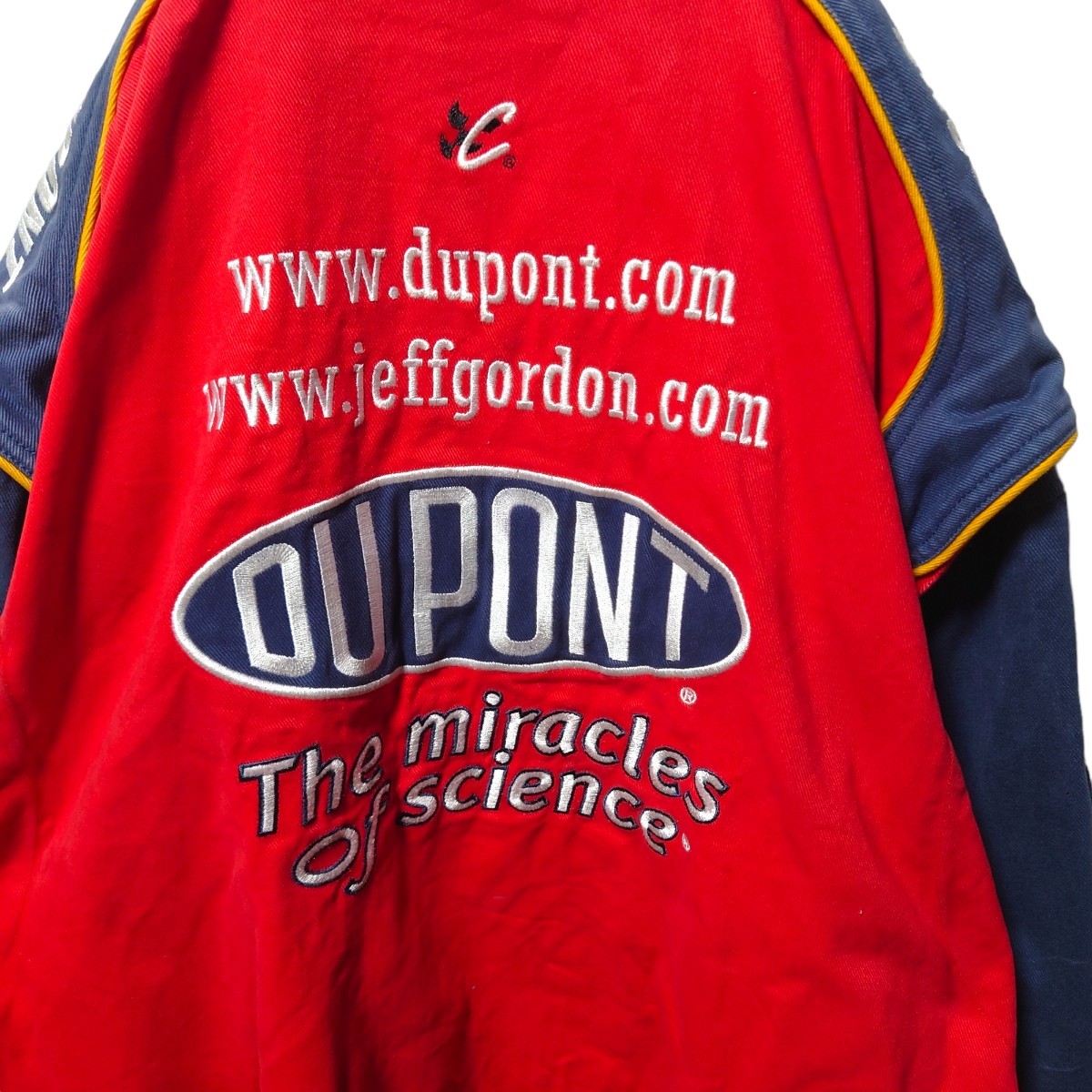 【CHASE】DUPONT RACING 企業ロゴ レーシングジャケット S99_画像7