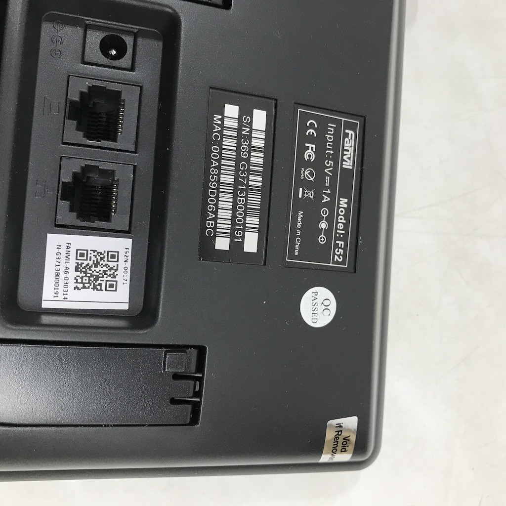 新品 未使用 Fanvil IP電話 F52 ビジネス電話 IPフォン オフィス 事務用品 10点 室D0703-18(4_画像7