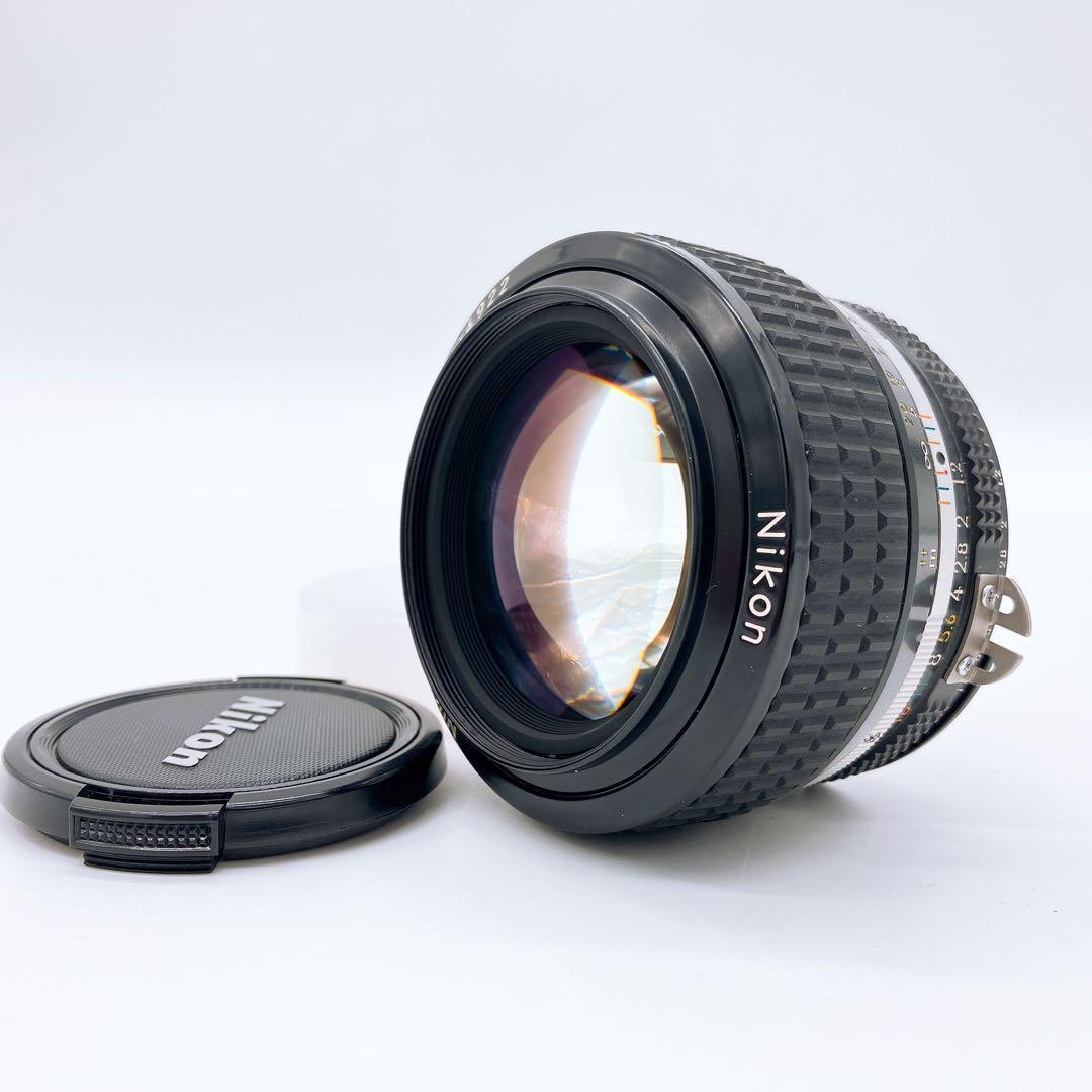 人気ショップ 【美品】Nikon Ai-s NIKKOR 50mm F 1.2 ニコン 単焦点